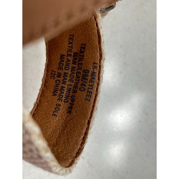 Lucky Brand women’s wedge black size 9 - Picture 7 of 8